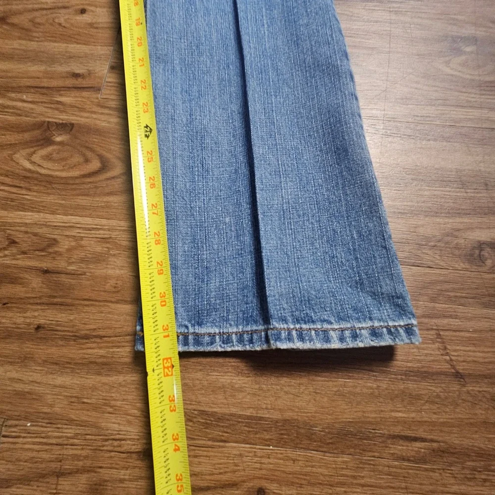 Levi's 527 Low Boot Cut Jeans Mens 34x32 Medium Wash Blue  Denim Cotton Western